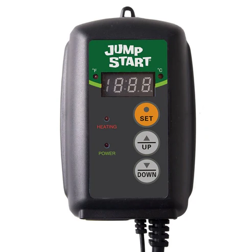[SP-HF-JS-DTFHM-R2] Hydrofarm Jump Start Digital Thermostat for Heat Mat