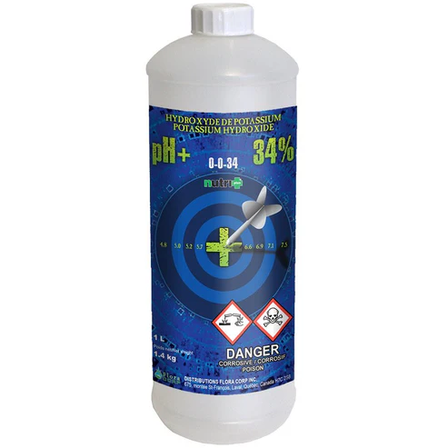 [SP-N+-KOH-pHUp-34%-1L-R2] Nutri+ Potassium Hydroxide pH+ 34% 1L
