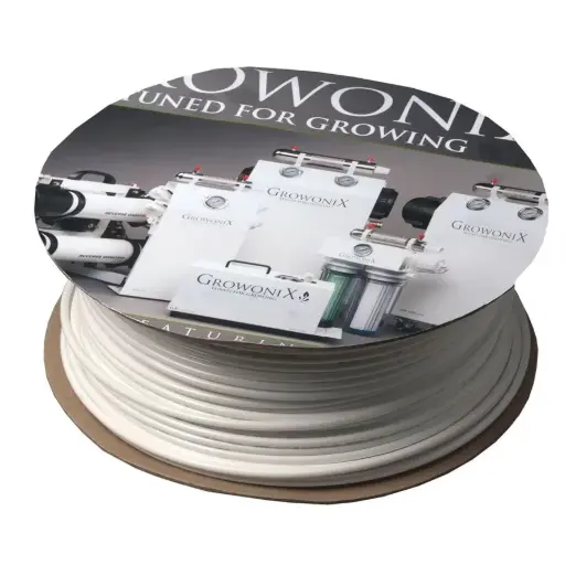 [SP-GRWX-WT-1_2inX25ft-R2] Growonix White Tubing 1/2" X 25'